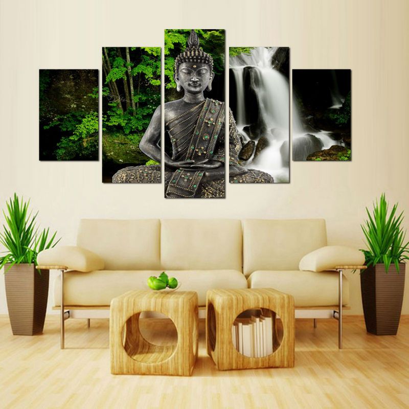 Compre Pintura Moderna Decoracion De La Habitacion Imprimir Imagen