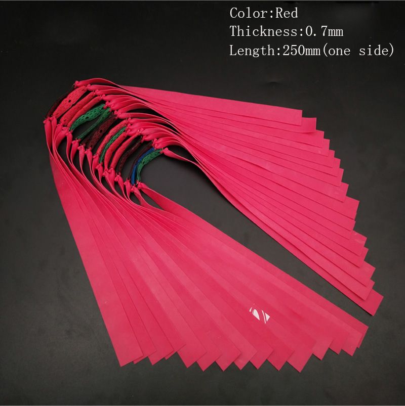 Red rubber band-0.7mm thickness