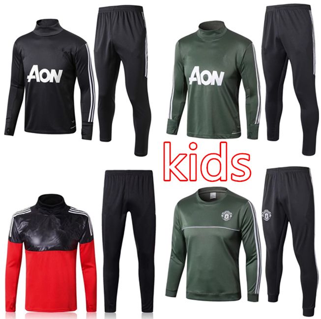 kids man united tracksuit