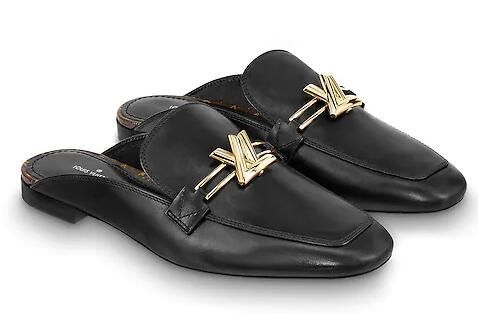 open back flat shoes