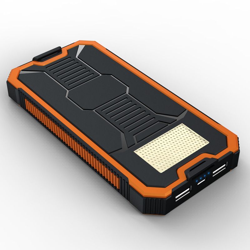 Waterproof Solar Power Bank Real 20000 Mah Dual Usb External Waterproof Solar Power Bank Real 20000