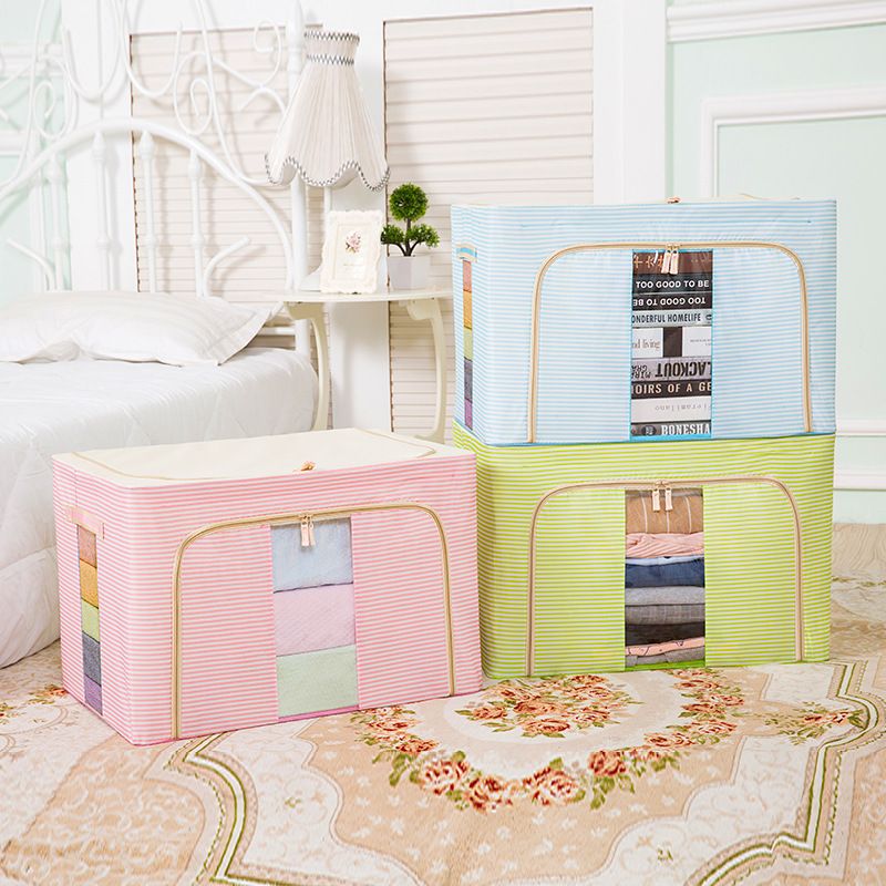 2020 Oxford Cloth Storage Box Oversize Lid Finishing Box Clothes Quilt