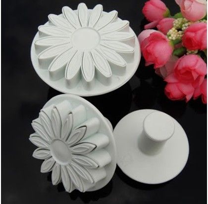 3 Pcs Sunflower Petal Mold Cutter Various Sizes Sugarcraft Cake Decorating