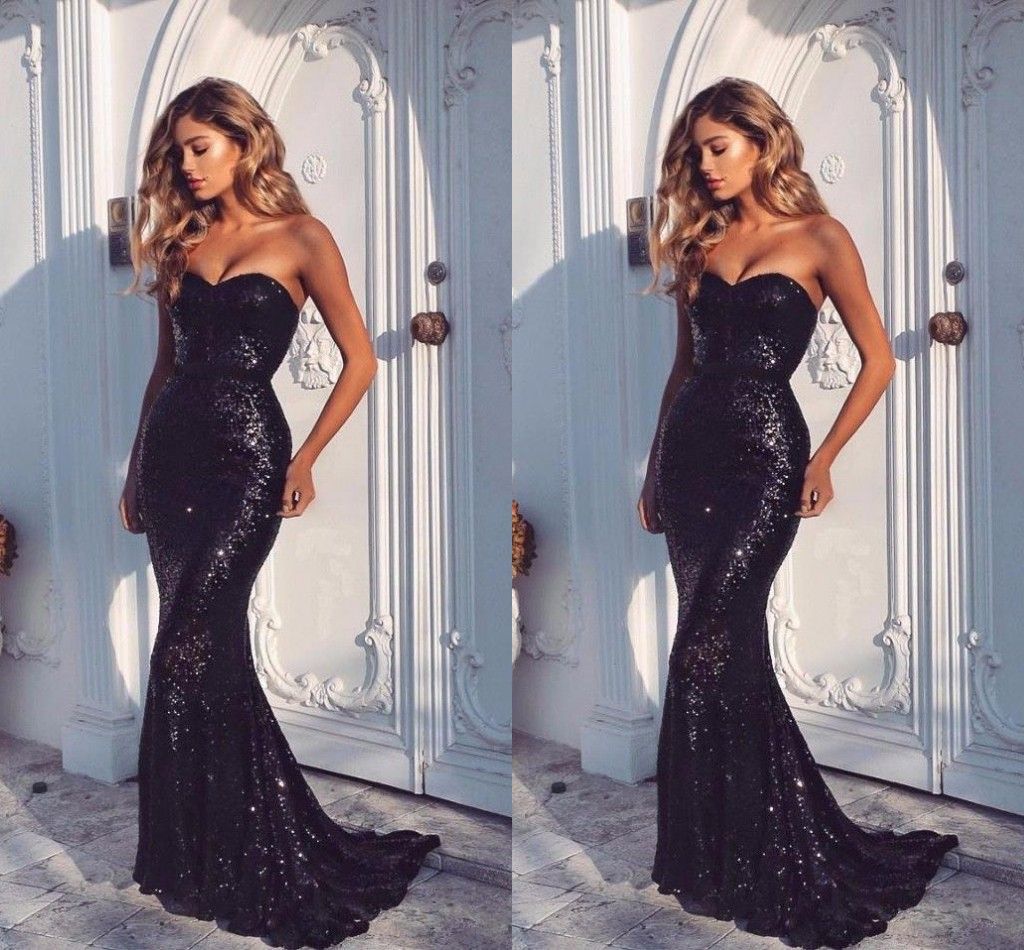 long black sparkly dress
