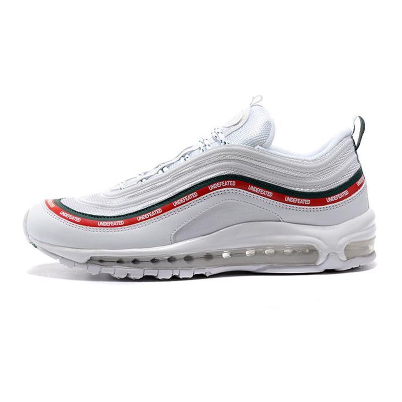 Nike air max 97 airmax 97 De calidad superior 97 OG Triple negro Oro Plata