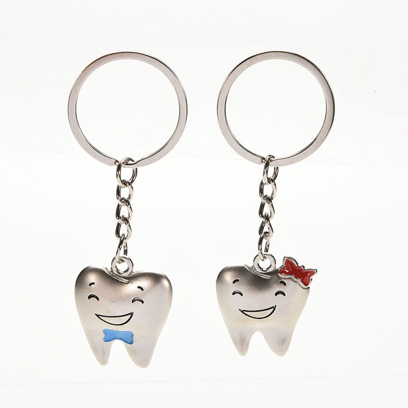 Compre 1 Par Dentes Dos Desenhos Animados Chaveiro Dentista Decoracao Chave Chaveiro De Aco Inoxidavel Modelo Dente Forma Dental Clinic Presente De Sensational 112 14 Pt Dhgate Com