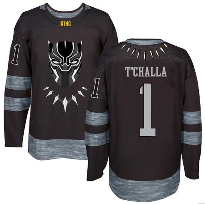 black panther hockey jersey