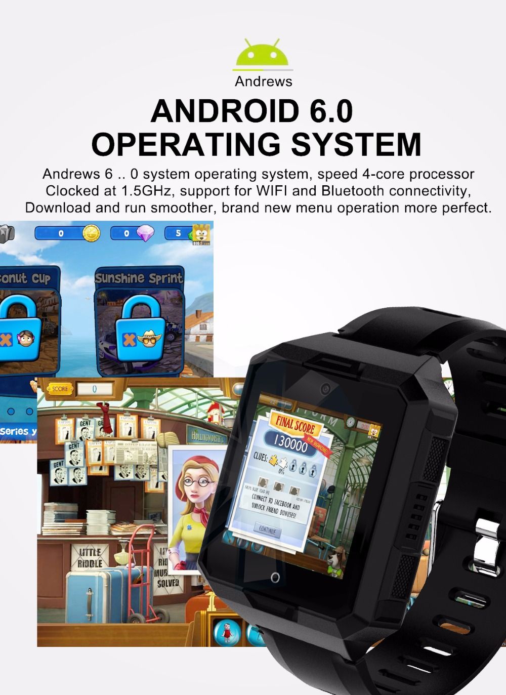 mobile watch 4g waterproof