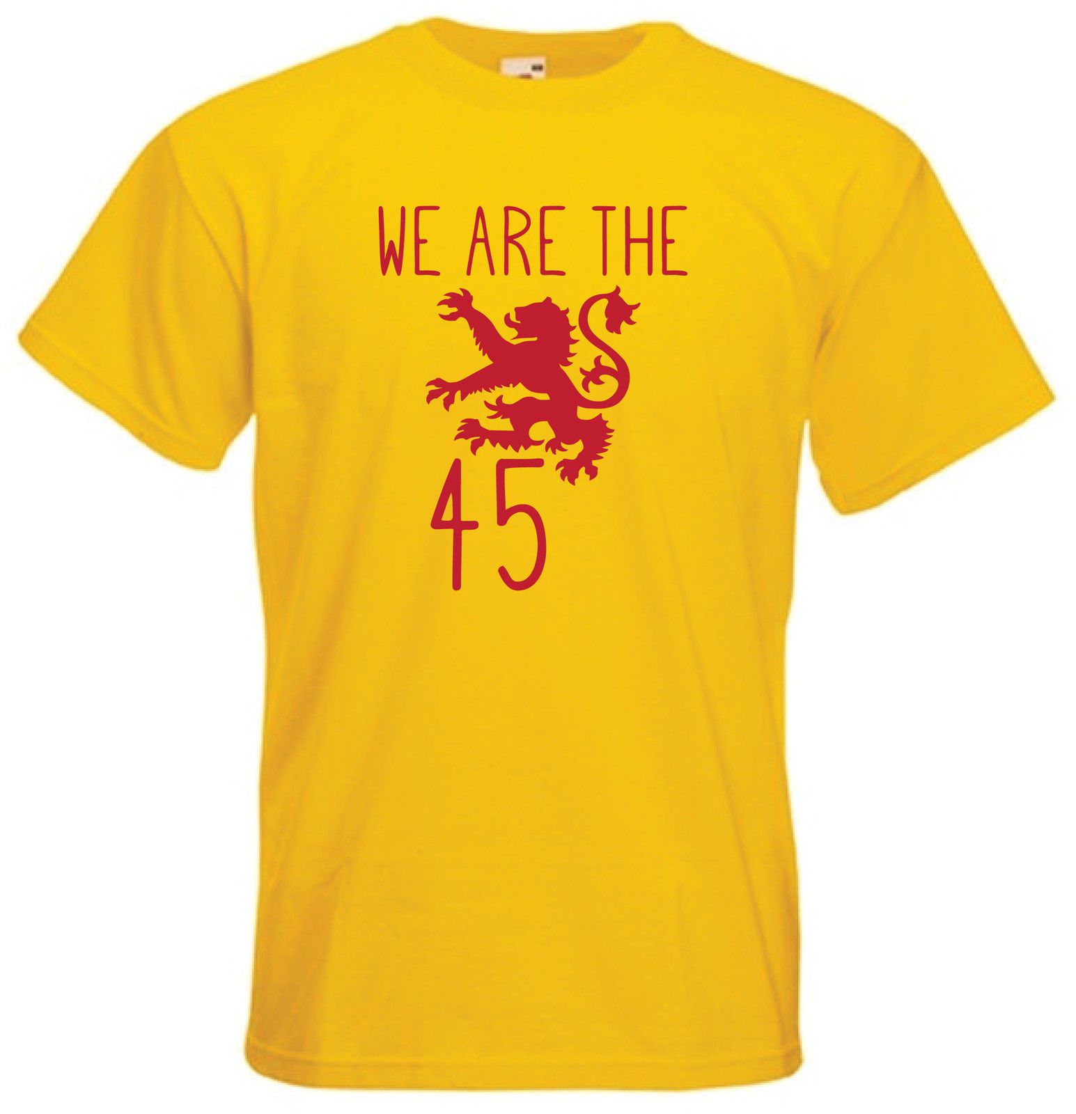 Lion Rampant Scotland Scottish Mens Short Sleeve Polo Shirt Classic-Fit Blouse Sport Tee