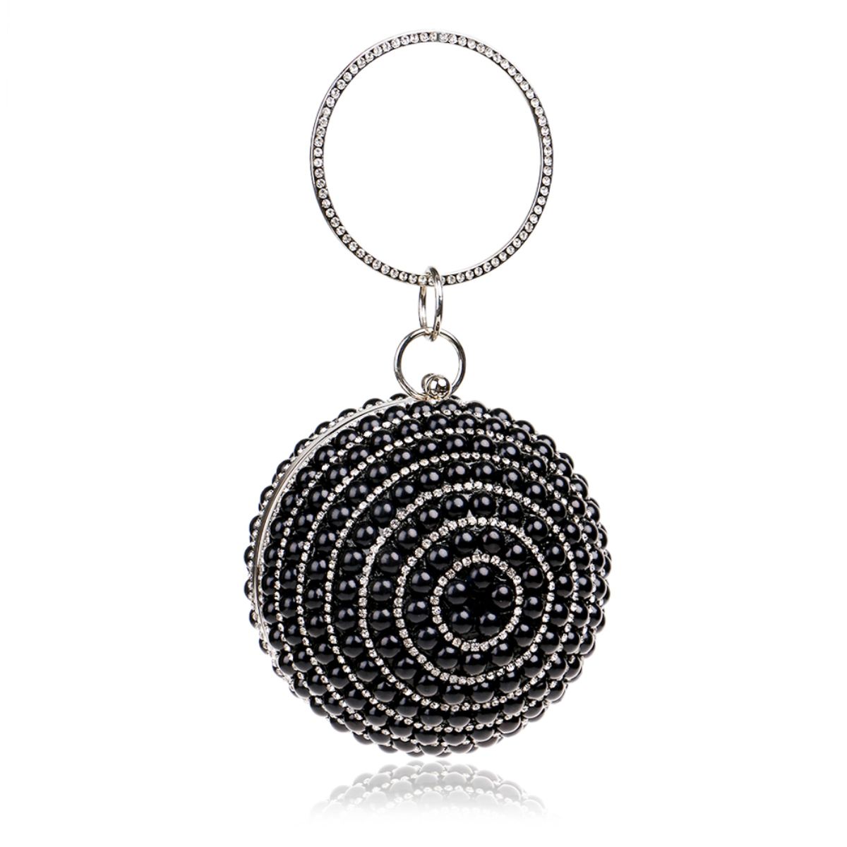 ball shaped clutch bag