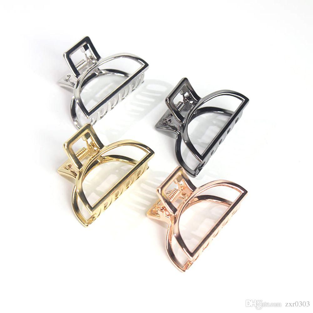 1Pcs Fashion Accessories fro Women Metal Modern Stylish Hair Claw Hair Clips Bun Maker Make UP Washing Hair Styling Tool 1Pcs Fashion Accessories fro Women Metal Modern Stylish Hair Claw Hair Clips Bun Maker Make UP Washing Hair Styling Tool