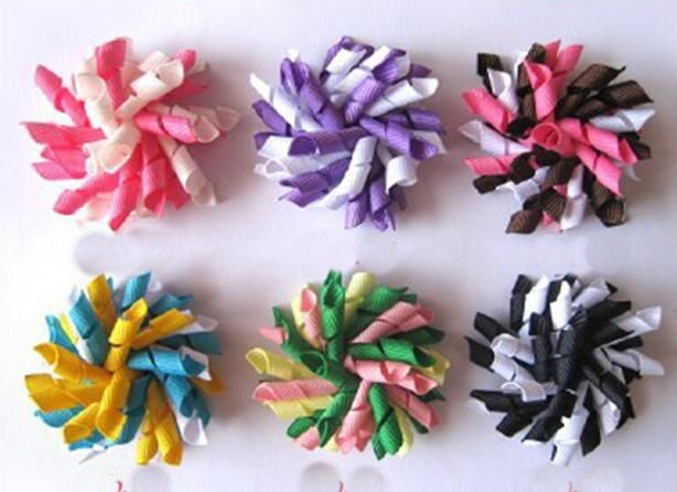 flower hair bobbles