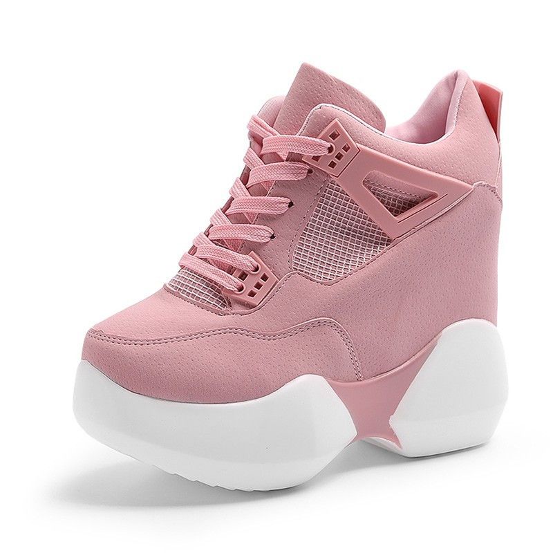 high platform trainers womens