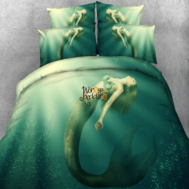 mermaid duvet cover single