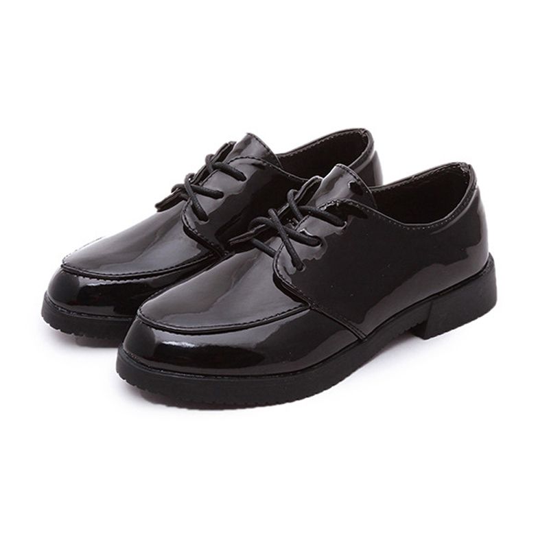 black school shoes for kids