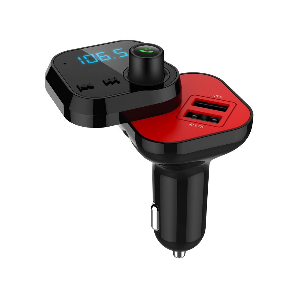 Wireless Car Kit Car Bluetooth Mp3 Player Dual Usb Charge Port