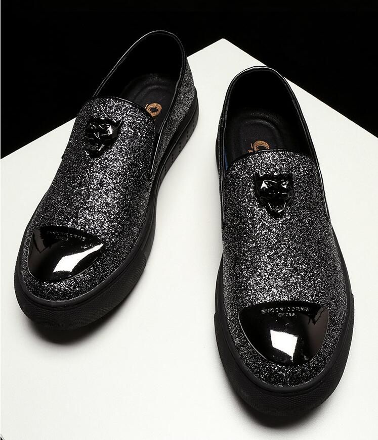 silver tassel loafers