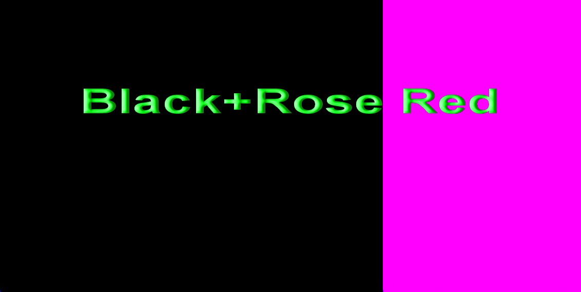 Black+Rose Red