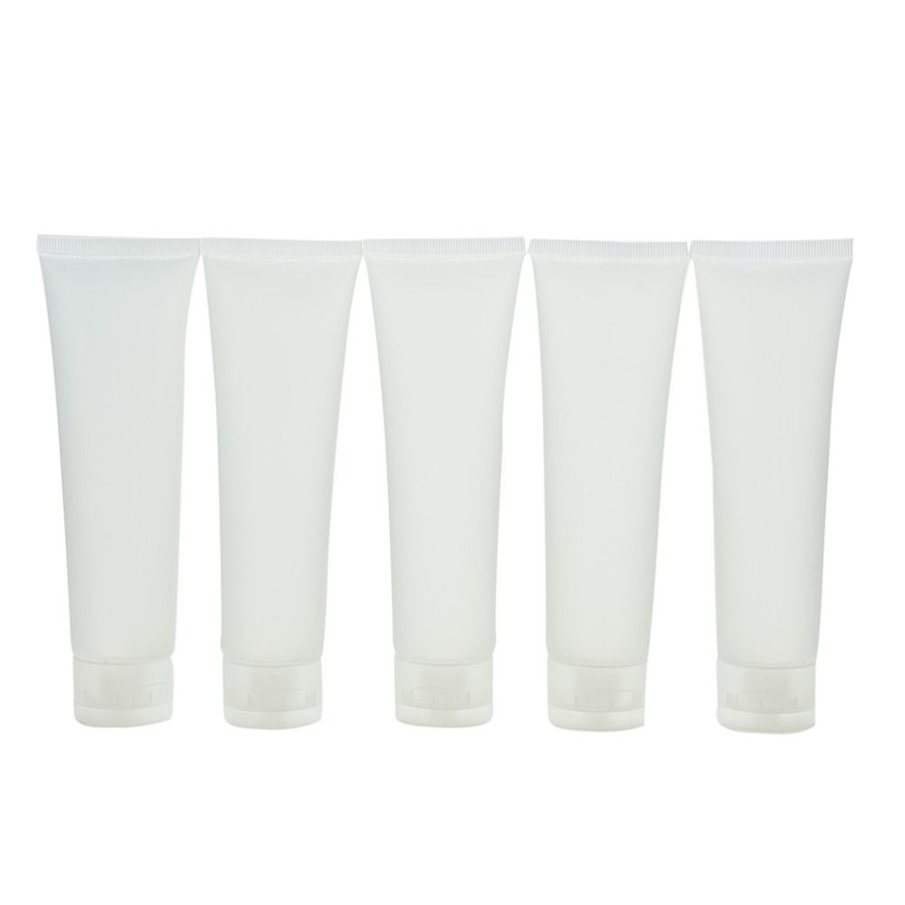Discount Wholesale Travel Empty Clear Tube Cosmetic Cream Lotion Containers Refillable Bottles