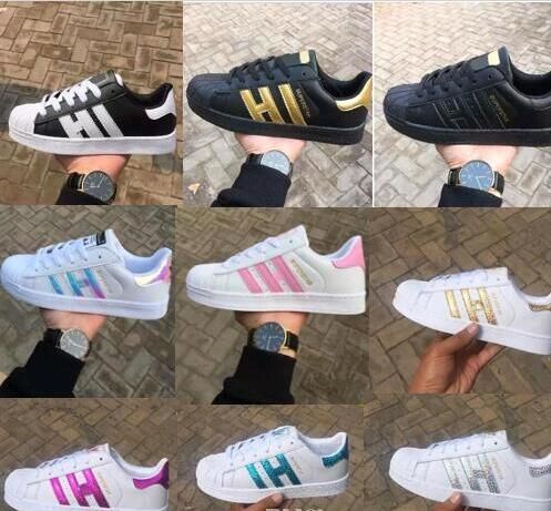 Acquista Big Size Scarpe Da Ginnastica Uomo36 46 Sneakers Scarpe Da Donna Scarpe Bianche Laser Abbaglia Colore Superstar Shell Testa Scarpe Casual Spedizione Gratuita A 11,94 € Dal Large_wholesale | DHgate.Com
