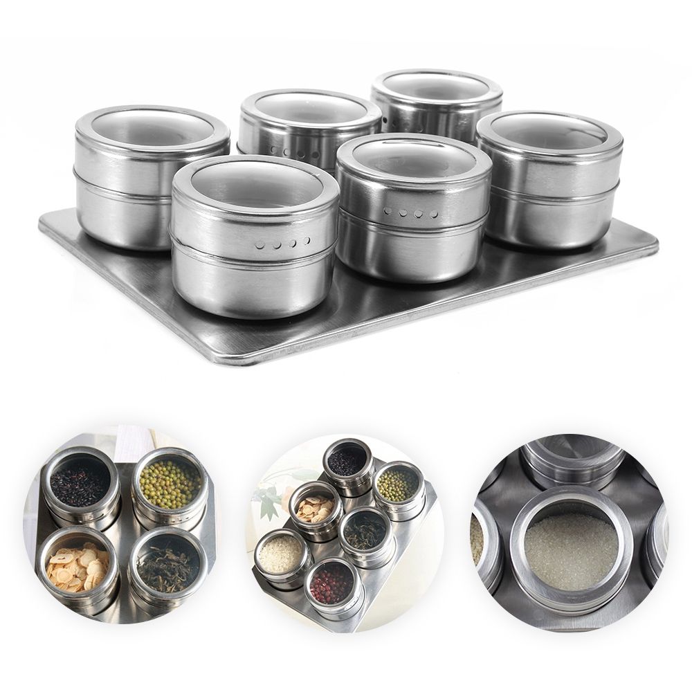 metal seasoning shakers