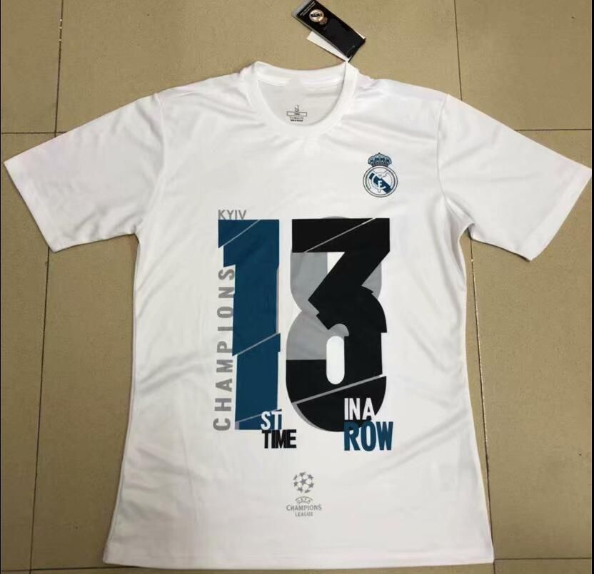 real madrid 13 champions league shirt