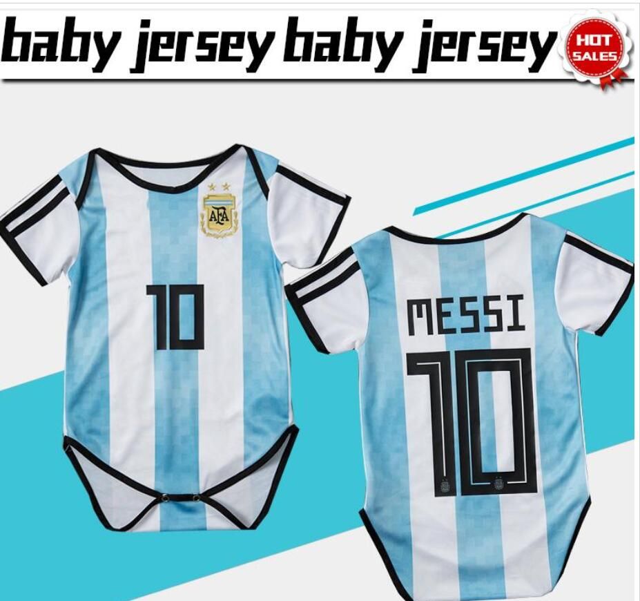Argentina Camiseta de para bebés de 6 a Copa Mundial 2018 Camiseta