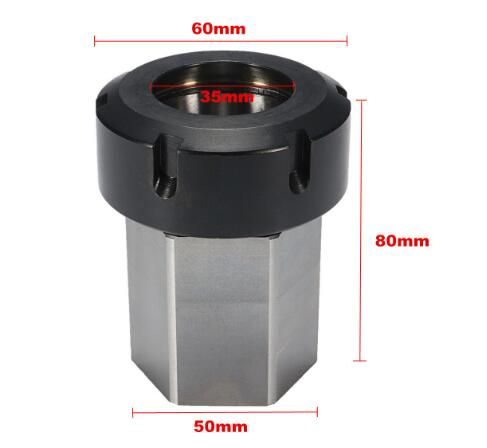 ER-40 Square Collet Block Chuck Holder 3900-5125 for CNC Milling Lathe Engraving 