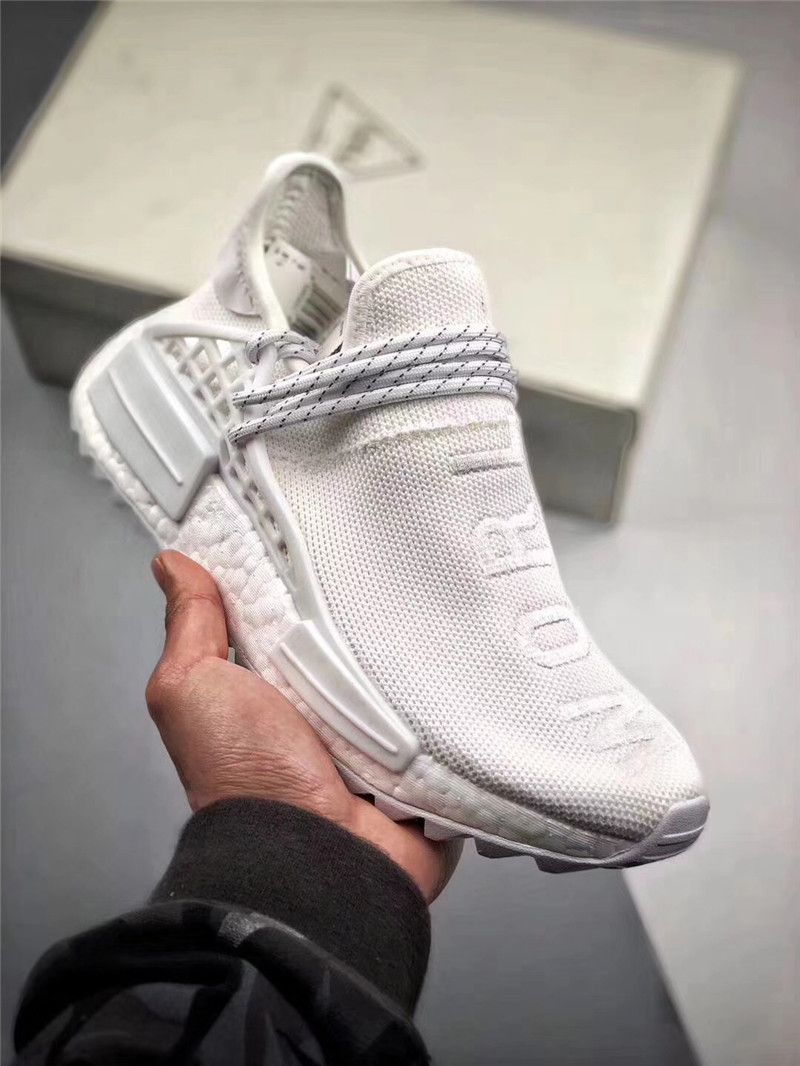 Human Race Pharrell X Hu Trail Blank Canvas White Woman Man Running Shoes  Sports Authentic Sneakers With Original Box Canada 2020 From Daily_deal,  CAD $$182.26 | DHgate Canada