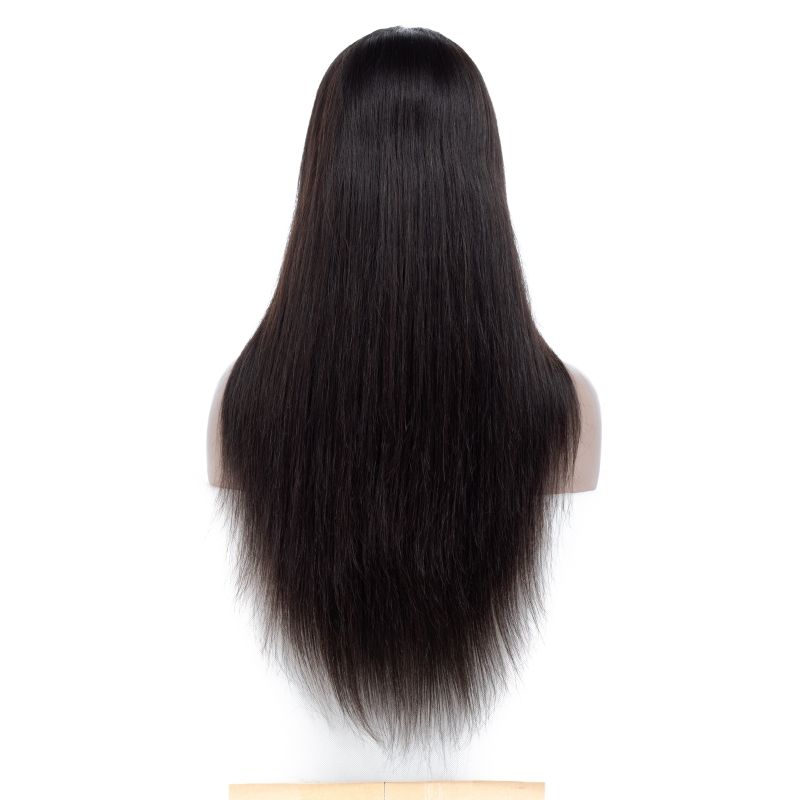 Straight human hair