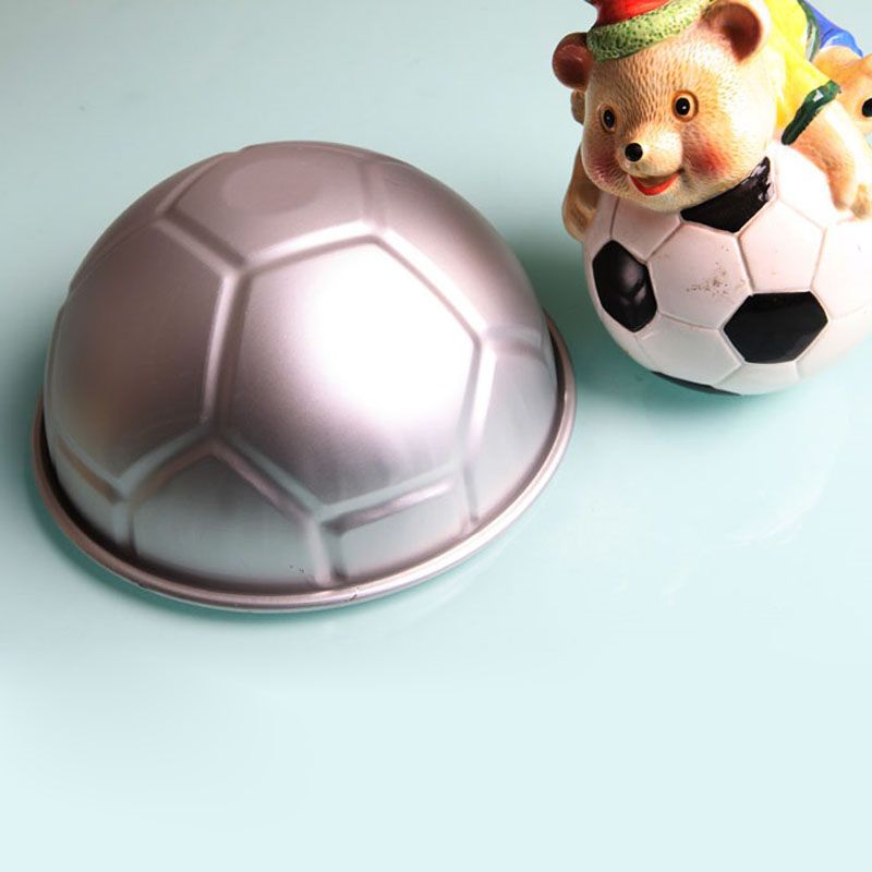 Acheter Pas Cher Moule En Aluminium De Moule De Gateau De Ballon De Football Du Football 3d Decorant 8 Moule De Decoration De Gateau De Moule De Demi Boule Za6564 Du 4 87