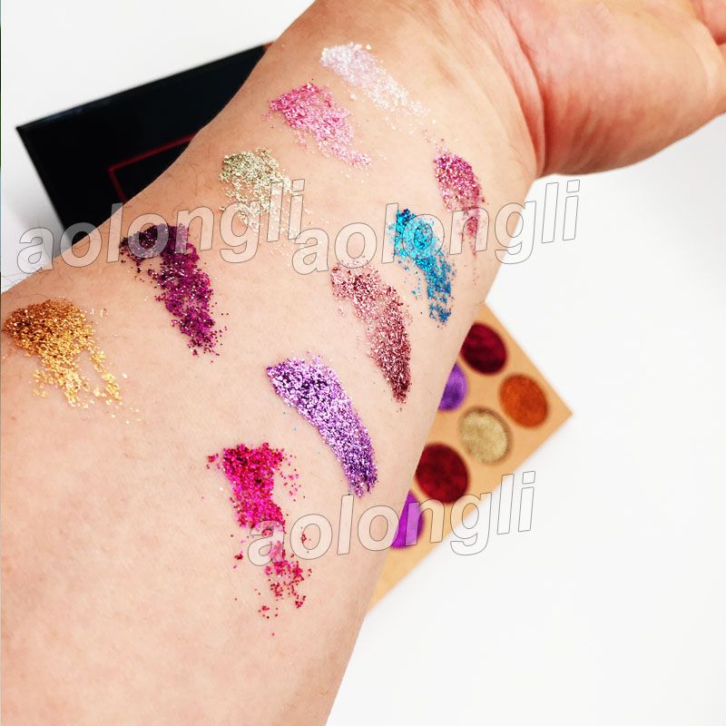 15 Colors Glitter Shimmery Sparkle Glittery Eyeshadow Makeup