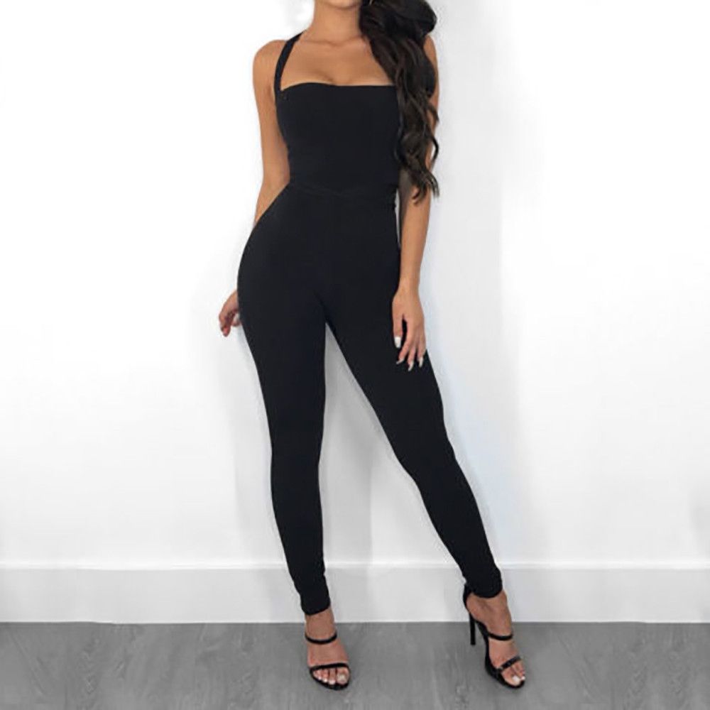 womens backless jumpsuit