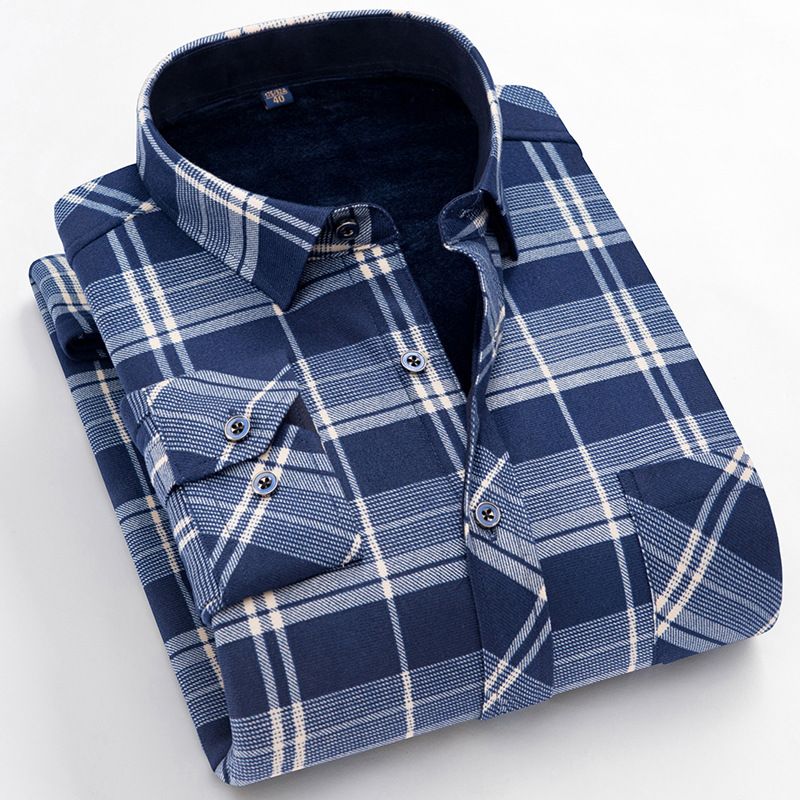 2020 Warm Shirt Mens Plaid Thickened New Listing Men Shirt Long Sleeve Casual Slim Fit Winter Body Velvet Dress Mens Clothes From Yingluo 27 82 Dhgate Com