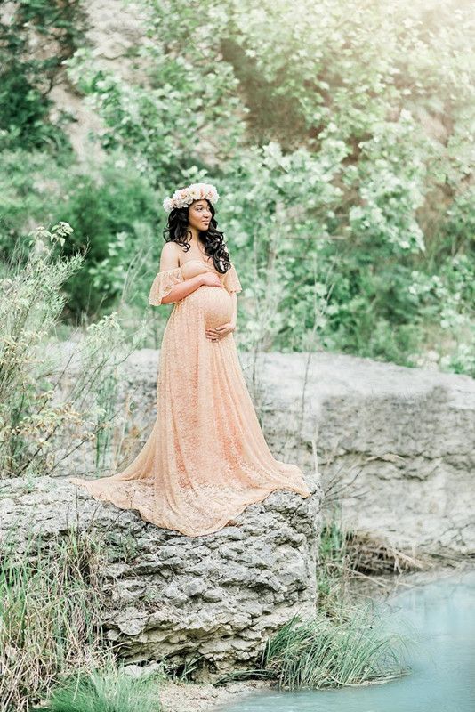Crimson \u0026 White Maternity Dresses 