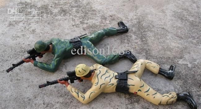 electronic crawling soldier toy
