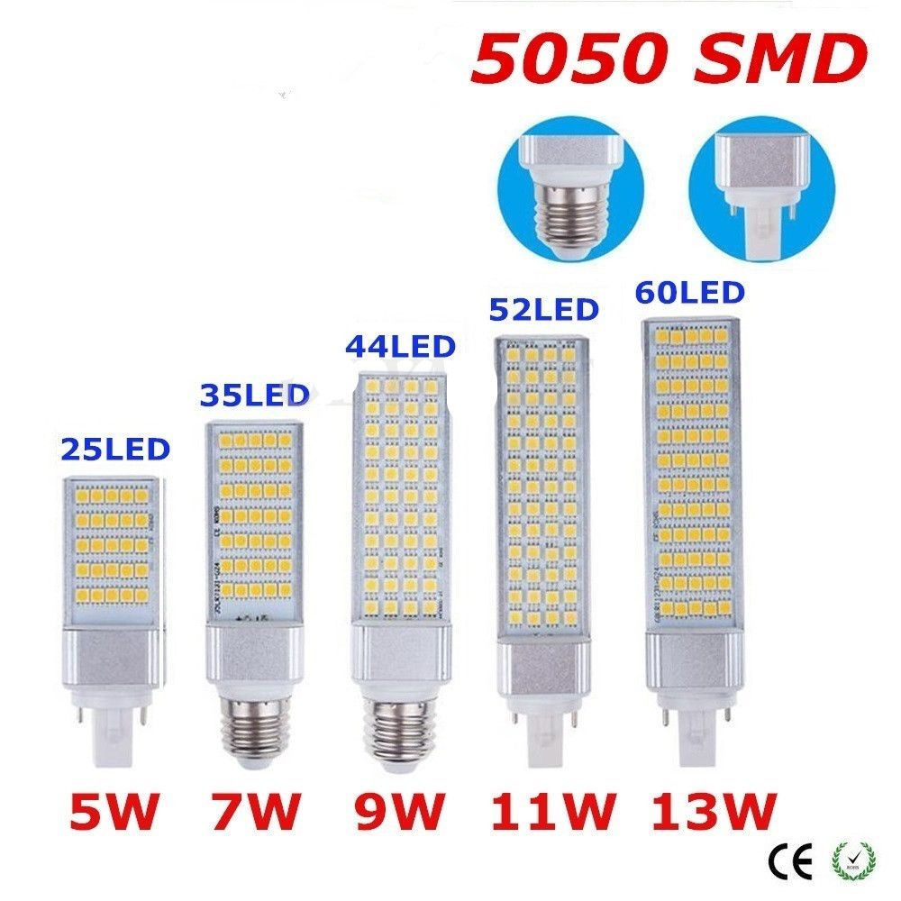 LED Globe Bulb E26 E27 18W 15W 12W 9W 7W 5W 3W White Lamp For Home Living ERM