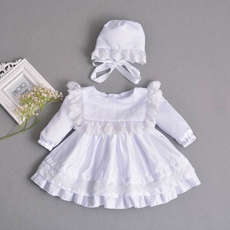 long sleeve first birthday dress