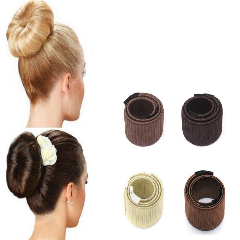2017 Fashion Women Bun Maker Hair Accessories Hairstyle Dish Twist