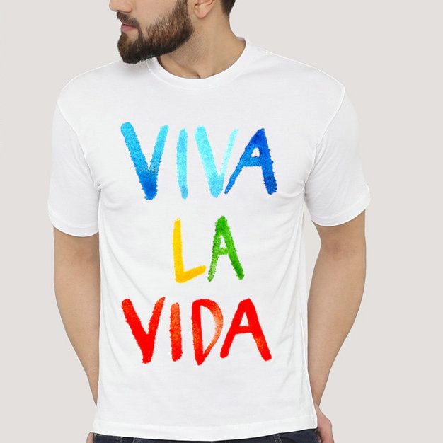 lantano hará Moderador Viva la vida Coldplay camiseta de manga corta de la banda rock camiseta unisex de ocio de la ropa de color puro camiseta modal lantano hará Moderador Viva la vida Coldplay camiseta de manga corta de la banda rock camiseta unisex de ocio de la ropa de color puro camiseta modal