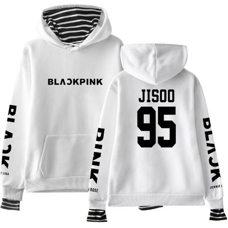 Compre BLACKPINK ROSA JENNIE JISOO LISA Coréia Meninas Fãs Hoodies Falso Duas Peças Hoodies Moletons Mulheres / Homens Outono Inverno Tops Casacos De Zhuoyigeng0330, $156,77 | Pt.Dhgate.Com