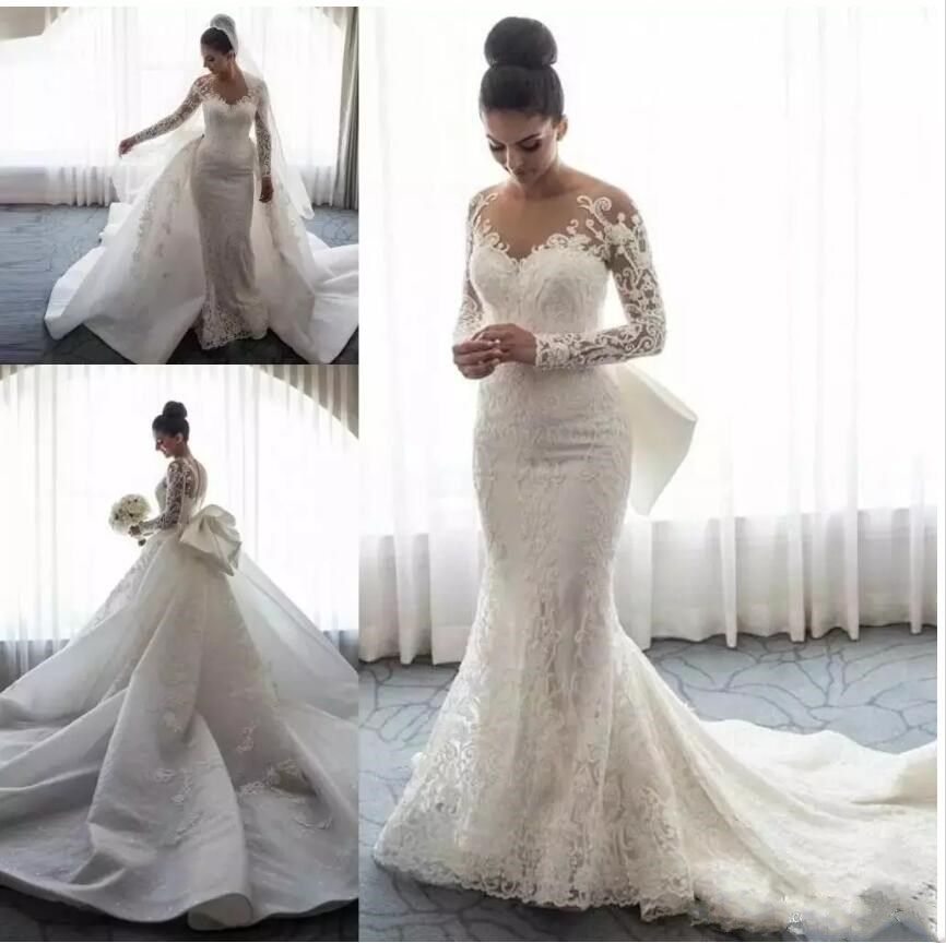 big mermaid wedding dresses