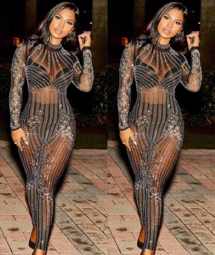 rhinestone jumpsuit
