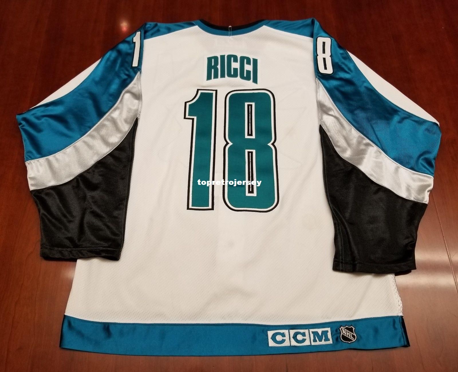 sharks retro jersey