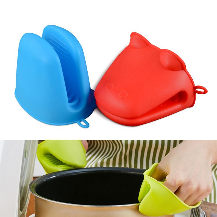 Microwave Silicon Gloves Heat Insulation Gloves Oven Mitts Water Proof