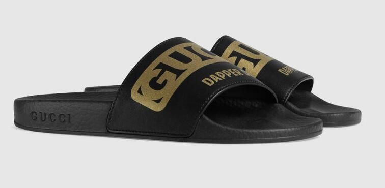 gucci dapper dan flip flops