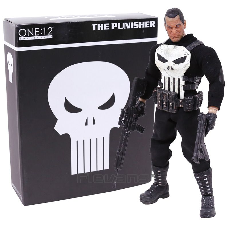 Action figure One:12 The Punisher Model Toys Doll For Gift