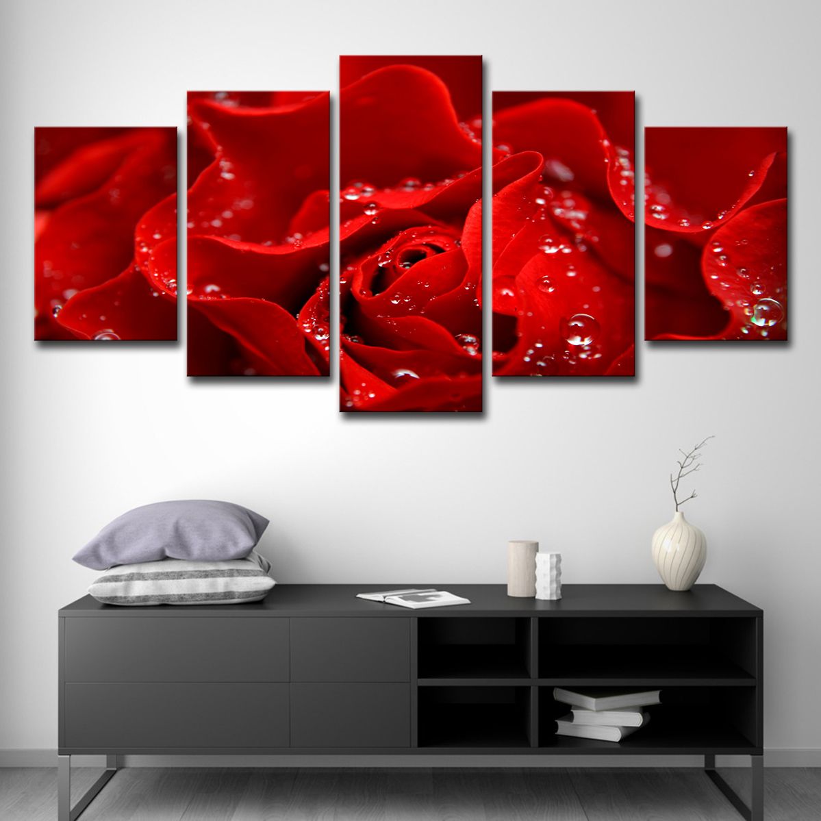 2020 Red Rose Flower Wall Art Picture Modern Home Decoration Living Room Or Bedroom Canvas Print Painting Wall Picture From Print Art Canvas 13 95 Dhgate Com