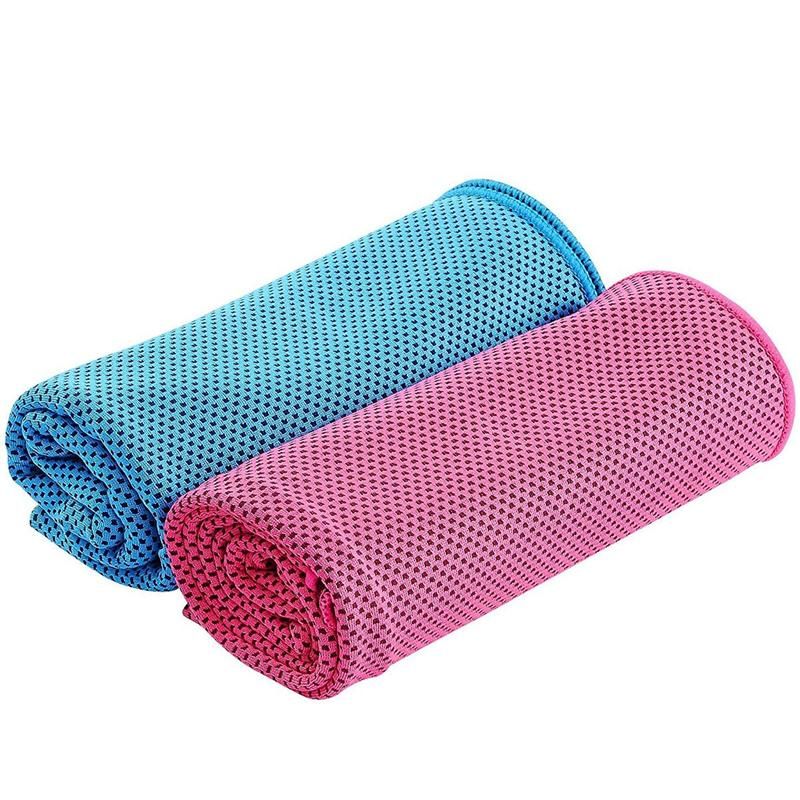 cold towel around neck