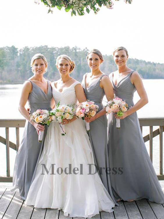 bridesmaid dresses lilac grey